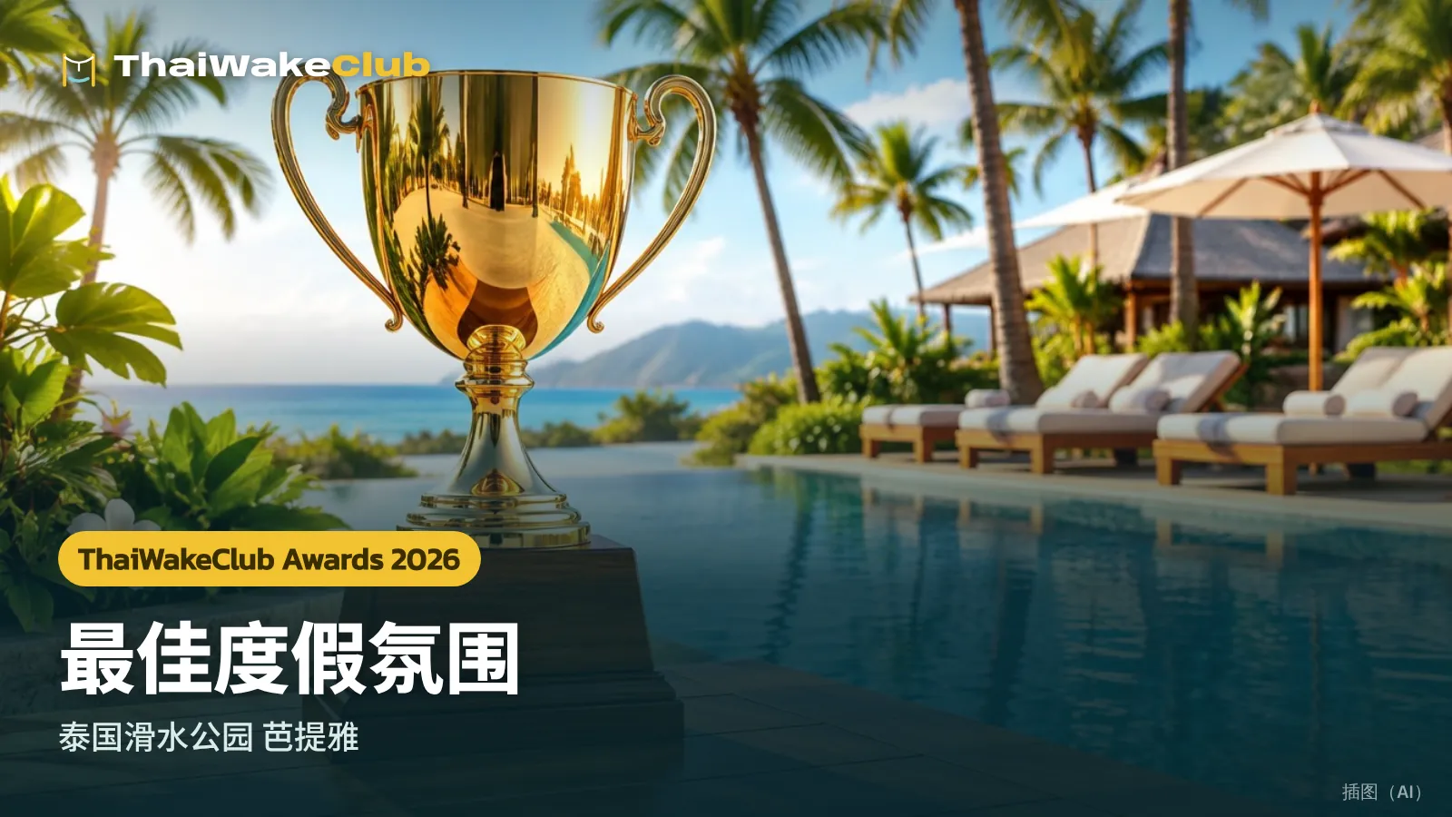 最佳度假氛围 — 泰国滑水公园 芭提雅