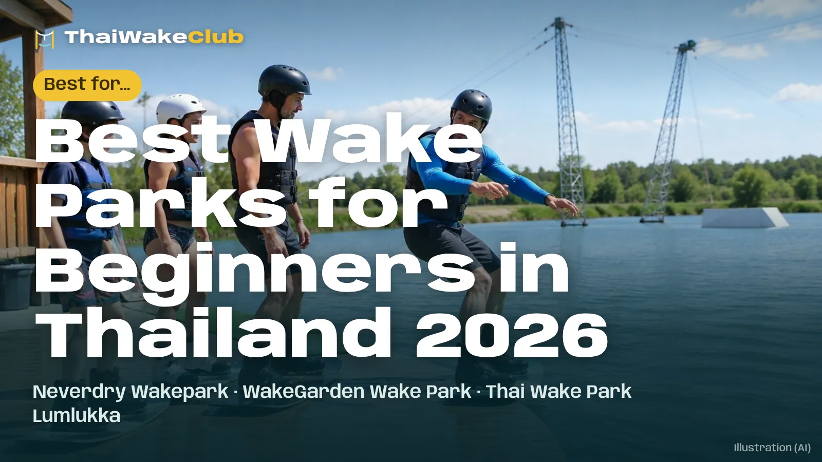 Best Wake Parks for Beginners in Thailand 2026
