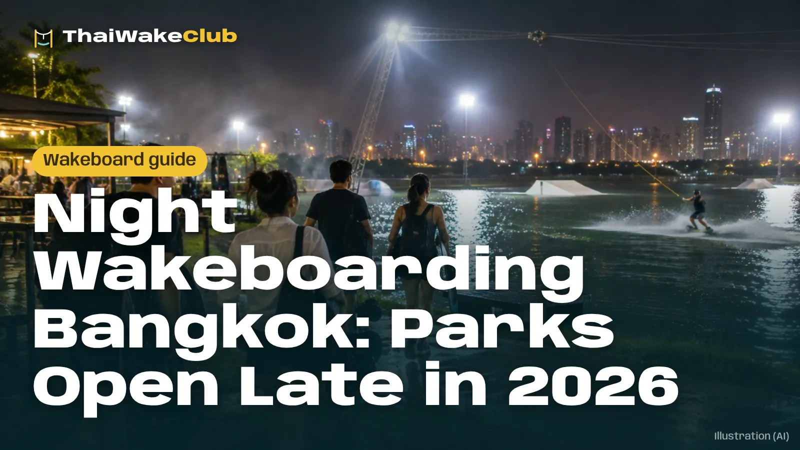 Night Wakeboarding Bangkok: Parks Open Late in 2026