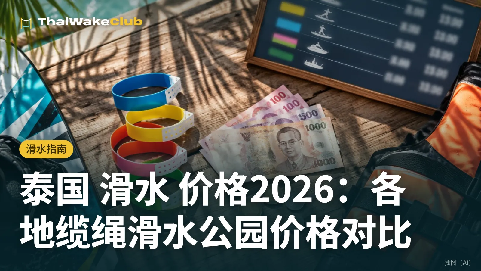 泰国 滑水 价格2026：各地缆绳滑水公园价格对比
