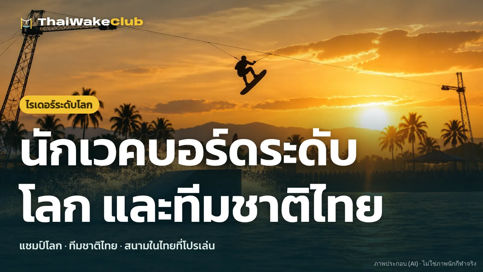 นักเวคบอร์ดระดับโลก และทีมชาติไทย